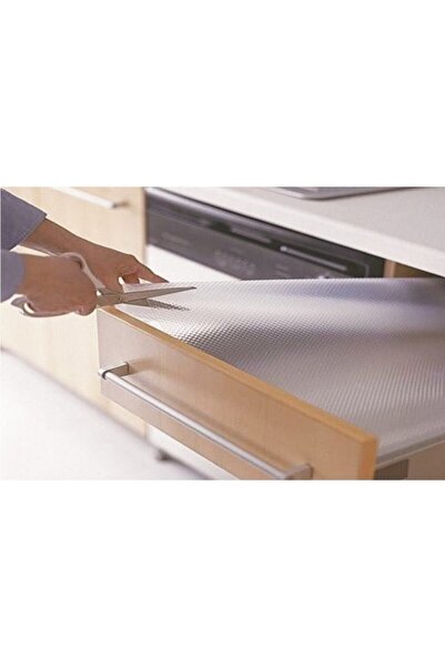 Genel Markalar Şeffaf Kaydırmaz Raf Dolap ve Çekmece Örtüsü 45 cm x 5 mt