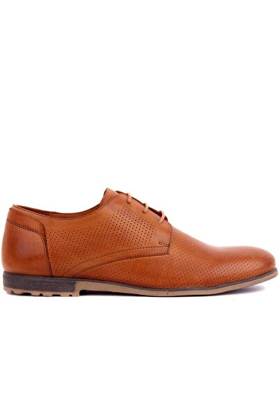 SailLakers - حذاء رجالي من الجلد باللون البني 101-2853-1054