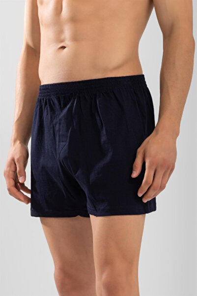 Pi Giyim 8-пакет чоловічих бавовняних боксерів, темно-синіх, з бавовняним поясом