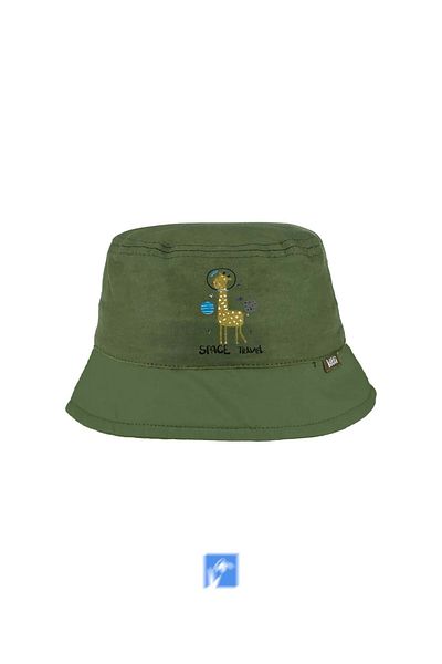 Kardelen Butik Denizli 0-18 Months Boy's Sun Hat - 100% Cotton, Size 44-46