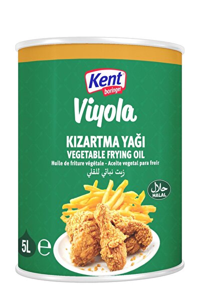 Kent Boringer Viyona Kızartma Yağı Teneke 5 Lt