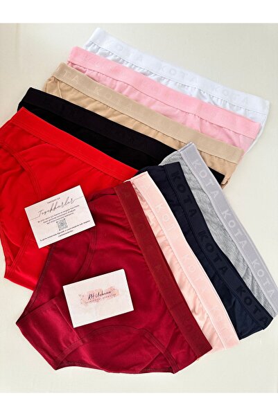 Victory 3Lü Pamuklu Kadın Külot - Karışık Renk
