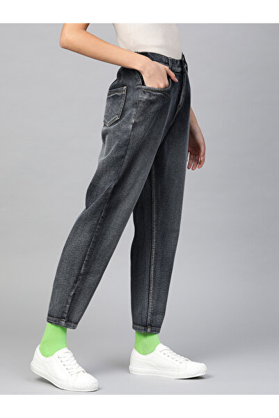 Sassafras By Styli High Rise Washed Basic Jeans