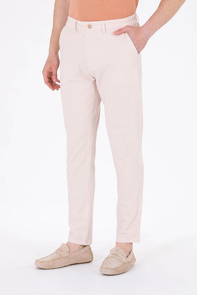 U.S. Polo Assn. Ανδρικός καναπές Slimfit U.S.Polo 015 Cameleon 38 - Αθλητικό παντελόνι Chinos με δαντέλα στη μέση