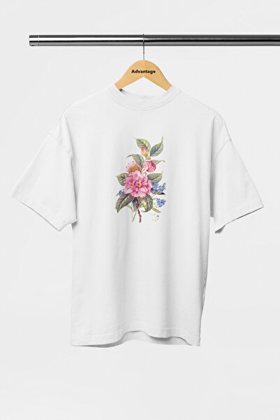 Korefanzin Korefanzin Trend Біла Oversize Жіноча Футболка - 100% Бавовна, Нов...