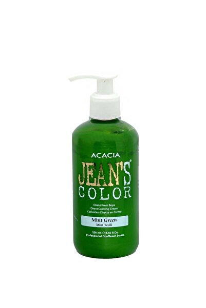 Acacia Saç Boyası - Jean's Color Saç Boyası Mint Yeşili 250 ml 8680114786803