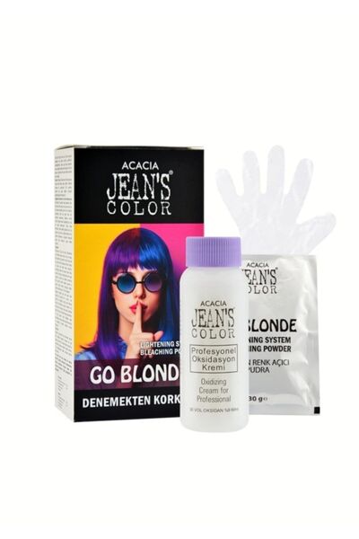 jeans color Jean's Color Saç Açıcı Seti