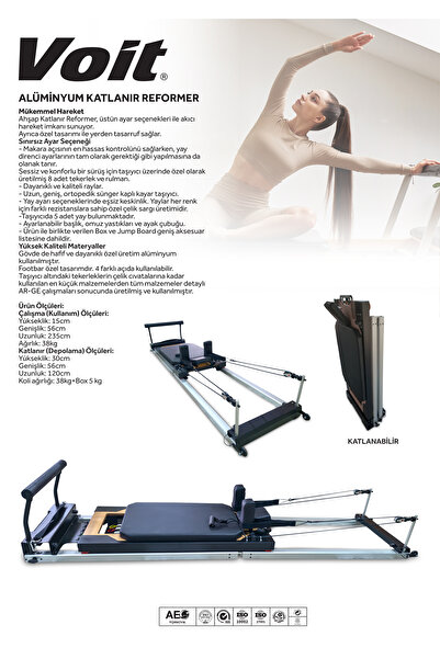 Voit Alüminyum Katlanabilir Reformer