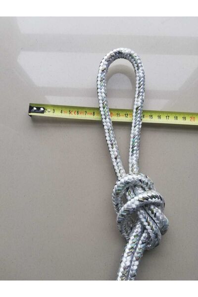 Genel Markalar HALAT 10MM 10 mt KURBANA UYGUN Bayrak .Branda , Kamp Ipi ,Tekne Halatı ,Hamak ,Salıncak İpi
