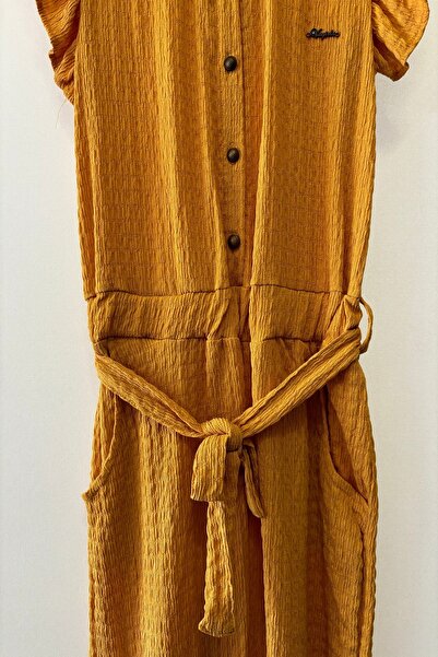 DFN Square Collar Jumpsuit