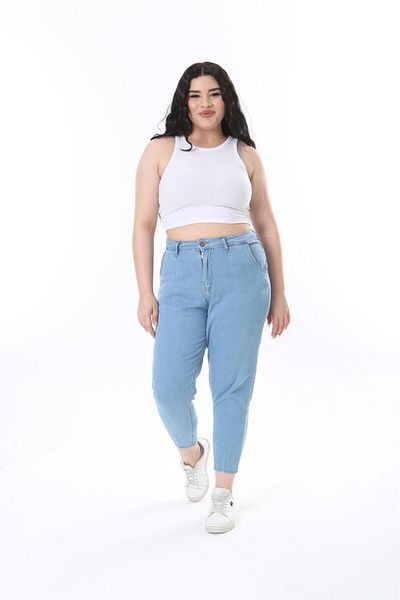EYLÜLXXL Τζιν παντελόνι μεγάλου μεγέθους