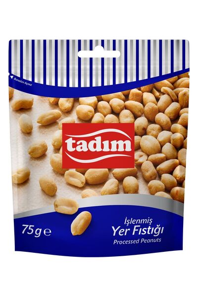 Tadım TADIM YER FISTIĞI İŞLENMİŞ 75gr X 12 ADET