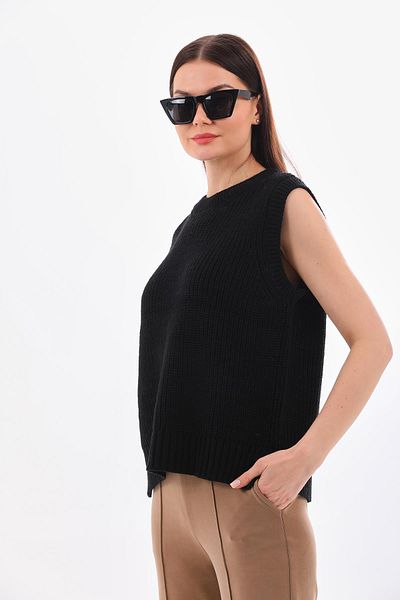 Barbara Baileys Black Thessaloniki Knitted Women's Sweater