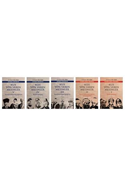 Literatürk Academia BİZE YÖN VEREN METİNLER 5 CİLT TAKIM