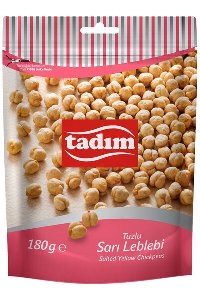 Tadım TADIM LEBLEBİ TUZLU SARI 180gr X 12 ADET