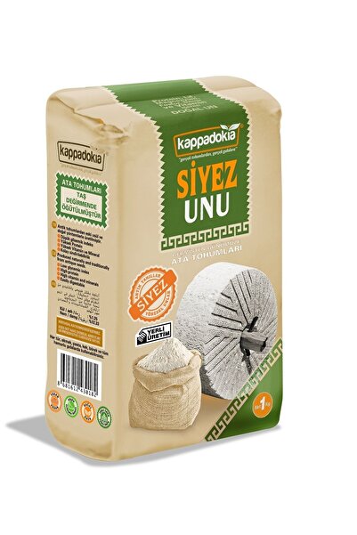 KAPPADOKİA Atalık Un Serisi 4kg (SİYEZ UNU, MOR BUĞDAY UNU, DİNKEL(SPELT) Unu, Kavılca Unu)