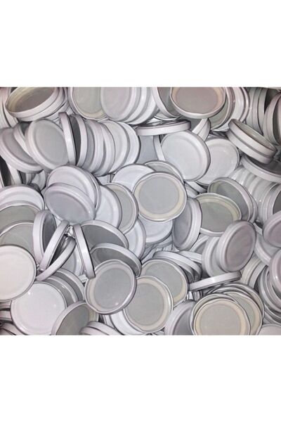 istocyapimarket 100 Adet 63 Mm Beyaz Kavanoz Kapağı