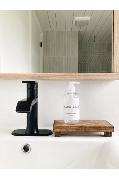 TRİWOOD Ξύλινη Βάση Παρουσίασης Καρυδιά