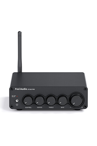 Fosi Audio BT30D Pro Hi-Fi Bluetooth 5.0 - 2.1 Kanal Amplifikatör 165W x2 + 3...