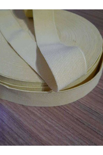 İMREN AKSESUAR Yellow 3 cm Super Rubber Waist, Frost and Leg 1 Pack 3 Meters