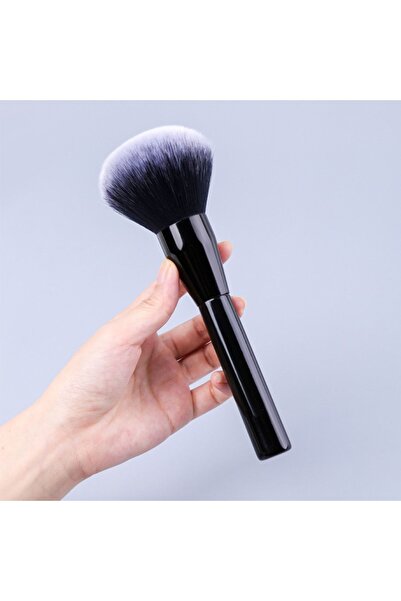 Z'oreya Голяма четка за пудра за лице, дървена, XL