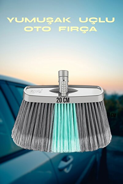 Fine Clean ( 1 Adet ) Oto Yıkama , Temizleme Fırçası ,Yumuşak Kıllı Araba Fır...