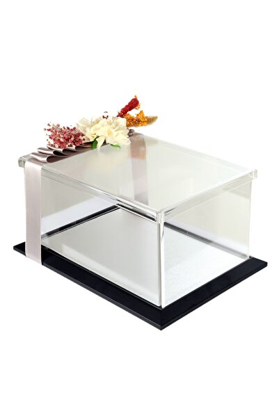 mixefor Söz Nişan Bohça Kutusu -pleksi Kutu -hediye Kutusu -35 Cm X 25 Cm X 2...
