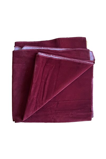 SERA Okey Game Tablecloth Thin Velvet Claret Red 140 X 140 cm