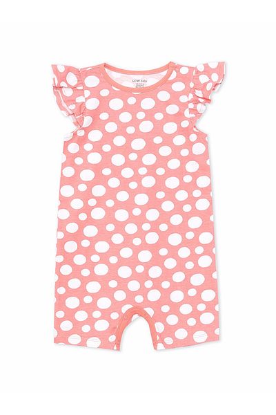 LC Waikiki LCW Baby - Crew Neck Baby Girl Jumpsuit Set of 2