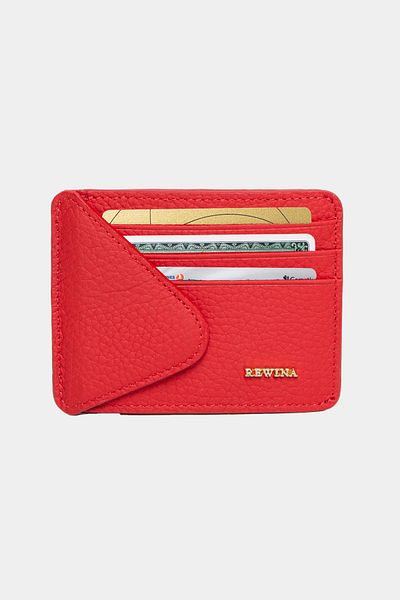 REWİNA 9111 Patented Genuine Leather Special Design Wallet Portfolio