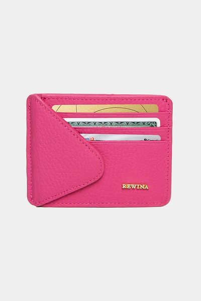 REWİNA 9111 Patented Genuine Leather Special Design Wallet Portfolio