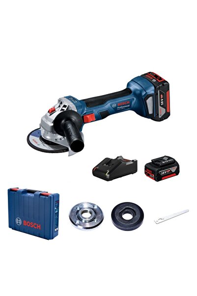 Bosch Gws 180 Li Akülü Avuç Taşlama Çift Akü 4.0ah 06019h9021