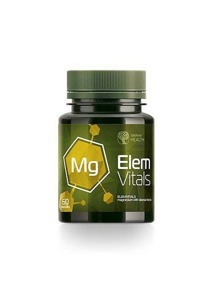 Siberian Wellness Siberian Health Elemvitals - Food Supplement Containing Magnesium
