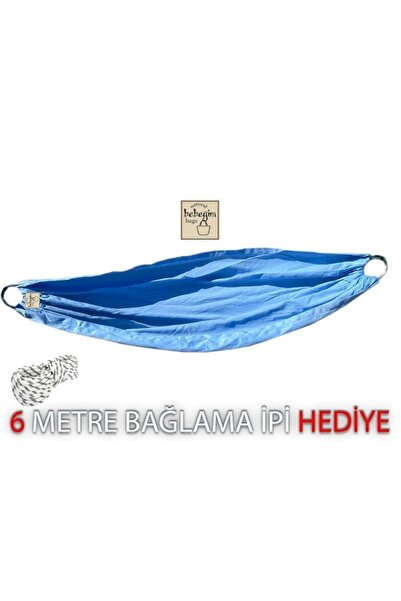 relax ipek hamak RELAX İPEK HAMAK- KAMP HAMAK ÇOCUK 01-12 YAŞ ARASI MAVİ RENK