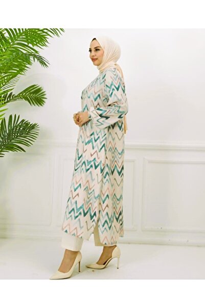 MODAHANNE Keten Elbise