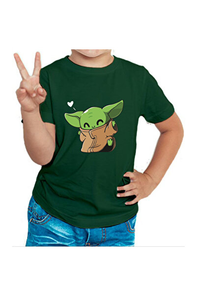 oneagılyazı Dugo zeleno dete T-shirt - Štampano