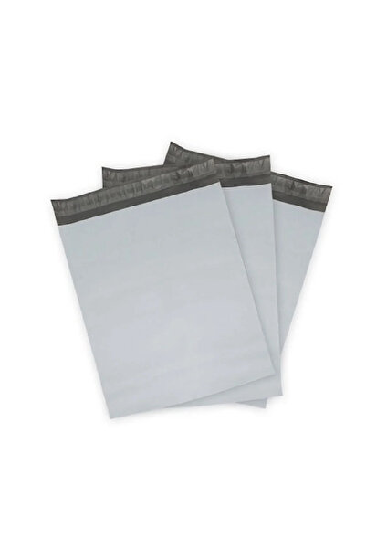 ALMİNA Cepsiz Jumbo Boy Kargo Poşeti 60x62+5 cm - 50 Adet (40+40=80 Mikron)