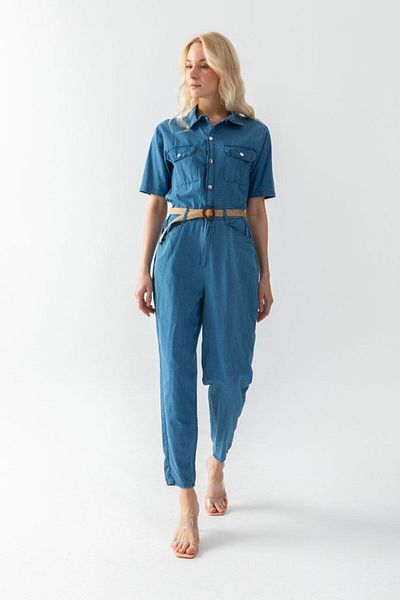 Yare Stylish and High Quality Denim Jumpsuit