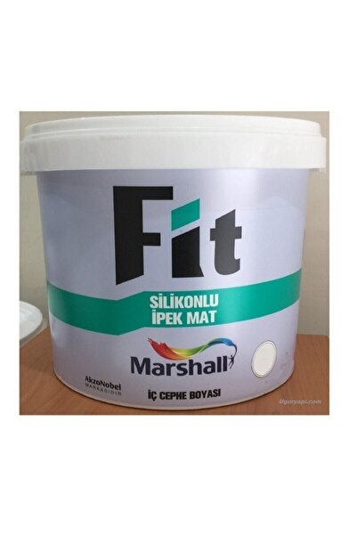 Marshall Fit Silikonlu Ipek Mat Duvar Boyası 10 Kg Kum Beji