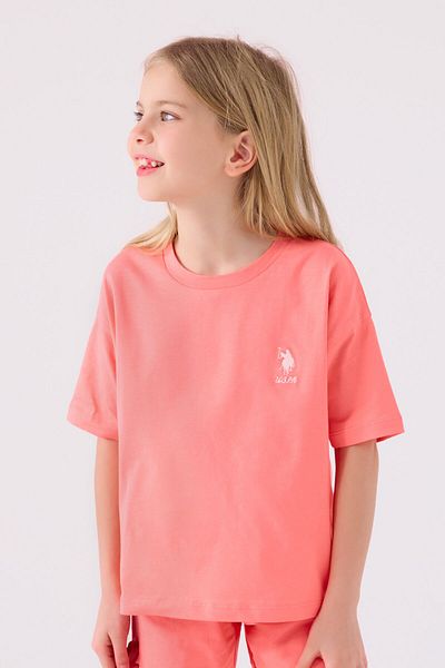 U.S. Polo Assn. Girl's Bermuda Set - Baby Girl