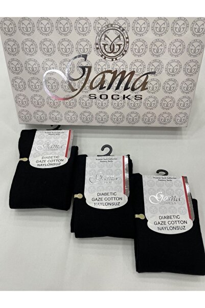 Gama Çorap 3 κομμάτια από βαμβάκι Gaze χωρίς ελαστικό (διαβητικό) νάιλον 100% φυσικές λεπτές καλοκαιρινές ανδρικές κάλτσες
