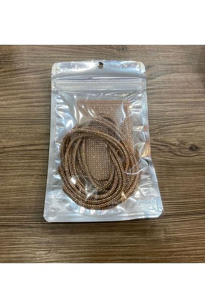 TURGAÇ Crystal Stone Shoelaces and Stone Faux Leather Piece.