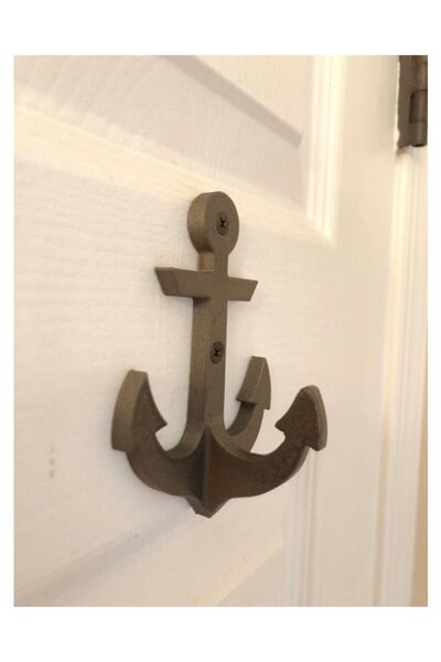 Bi'şeyler Sepeti 2 Pieces of Clothing Hanger with Ship Anchor, Marine Anchor ...