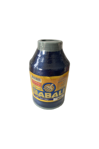 Yabalı Polyester Dikiş İpi, Dantel İpi, Nakış İpi 100 Gram, Renk No: 823 Renk...
