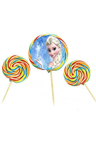 PartylandTR 20 Adet Frozen Karlar Ülkesi Temalı Sosyete Şekeri