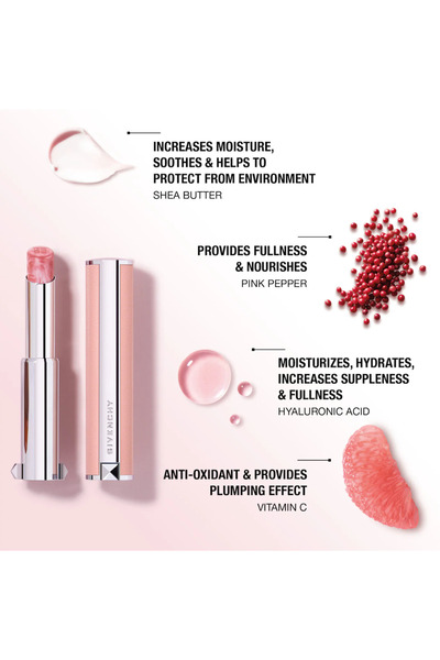 Givenchy Rose Perfecto Lip Balm 24H Hydration