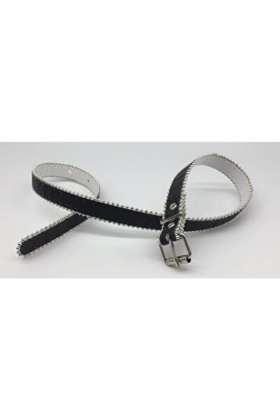 zinober ticaret Kız Çocuk Ikili Kemerler (6-10 YAŞ) - Beyaz Boncuklu Ve Metal...