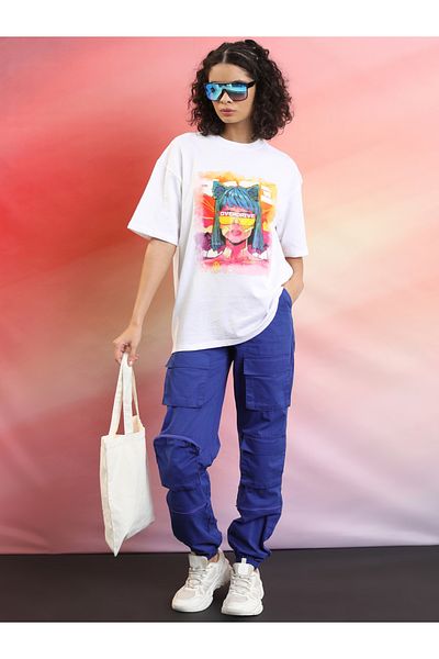 Ketch By Styli Zip Pocket Detail Mid Rise Cargo Pants