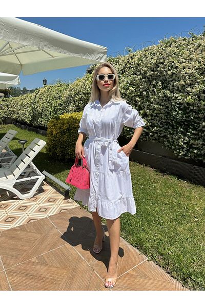SOLİS MODA Γυναικείο πουκάμισο φόρεμα
