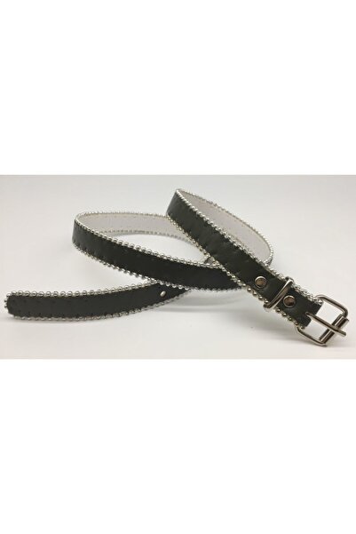 zinober ticaret Kız Çocuk Ikili Kemerler (6-10 YAŞ) - Beyaz Boncuklu Ve Metal...